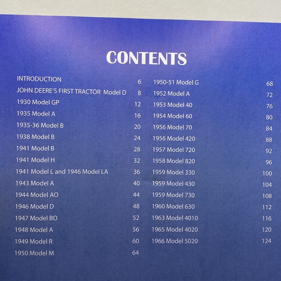 John Deere Classics Vintage Farm Tractor Book Hardcover - Picture 6 of 11